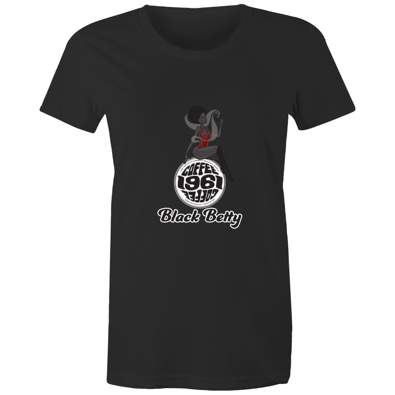 1961Coffee Black Betty - Sports Womens T-shirt