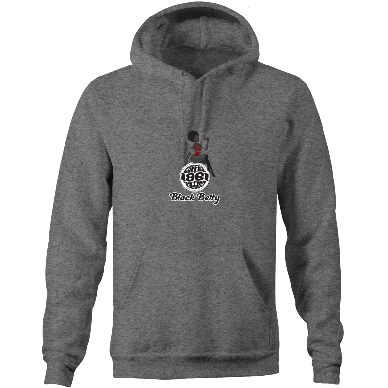 1961Coffee Black Betty - Mens Pocket Hoodie