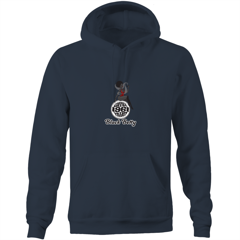 1961Coffee Black Betty - Mens Pocket Hoodie