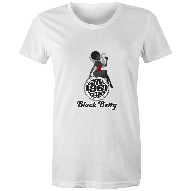 1961Coffee Black Betty - Sports Womens T-shirt