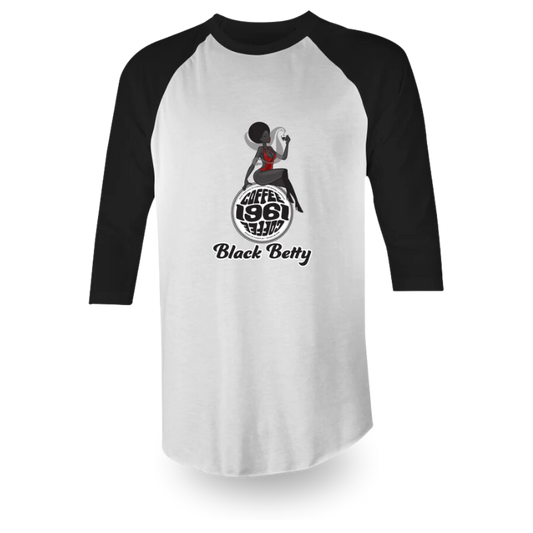 1961Coffee Blackbetty - 3/4 Sleeve Mens T-Shirt