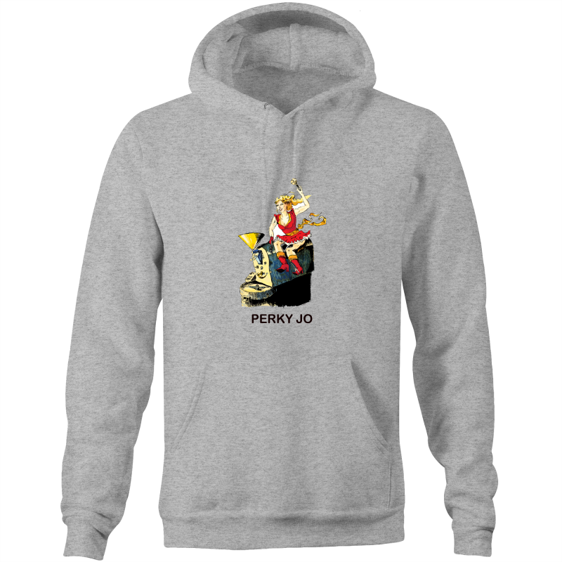 1961Coffee Perky Jo - Mens Pocket Hoodie